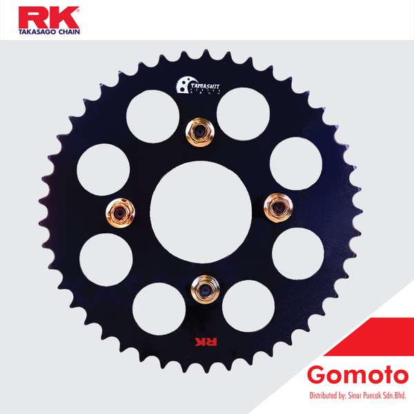 RK 415 Tamashi Aluminium Black Edition for Yamaha Y100/RXZ/Y135LC/125Z