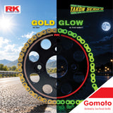 RK YAKON SERIES Chain Kit 415/428 Honda RS150 Glow In The Dark