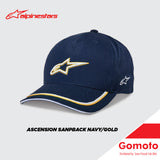 ALPINESTARS ASCENSION Snapback Black/Red Navy/Gold
