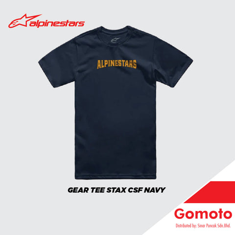 ALPINESTARS GEAR Tee Stax Navy