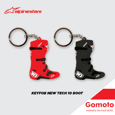 ALPINESTARS TECH 10 Boot Keyfob Keychain