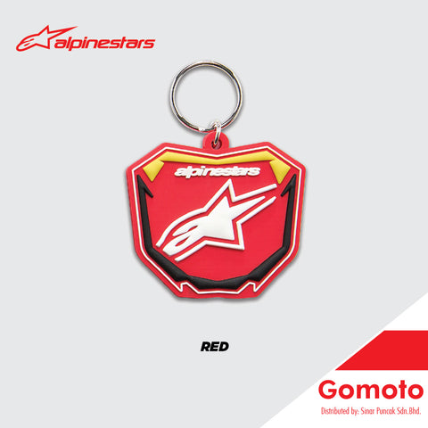 ALPINESTARS KEYFOB Plate Keychain