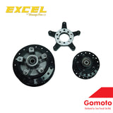 Excel Front and Rear Hub Yamaha Y15ZR Black