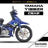 Takasago EXCEL Asia Yamaha Y125Z CSA2-EX Sport rim ( 1.60 / 1.85  x 17" )