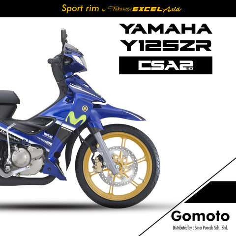 Takasago EXCEL Asia Yamaha Y125Z CSA2-EX Sport rim ( 1.60 / 1.60  x 17" )
