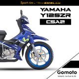 Takasago EXCEL Asia Yamaha Y125Z CSA2-EX Sport rim - Mica Blue  ( 1.60 / 1.85  x 17" ) Pre Production Release