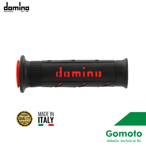 Domino Road Racing Motorcycle Grips (pair) In Black & Red | UK - Foto 6