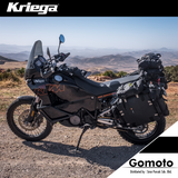 KRIEGA  ADVENTURE MOTORCYCLE LUGGAGE - OS 12 ADVENTURE PACK