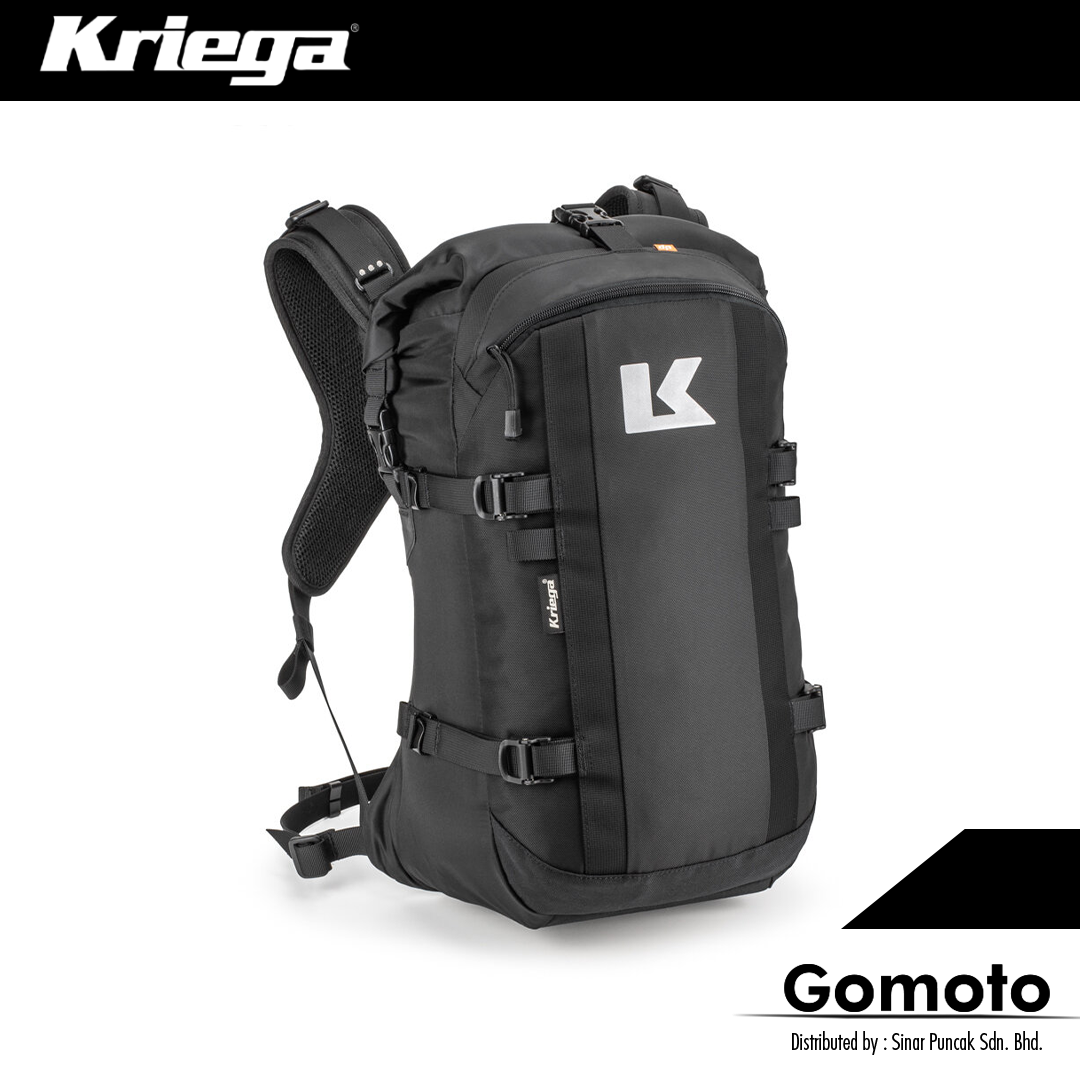 KRIEGA R22 BACKPACK – GOMOTO