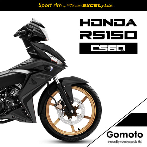 Takasago EXCEL Asia Honda RS150r CS60-N3 Sport rim ( 1.60 / 1.85 x 17" )