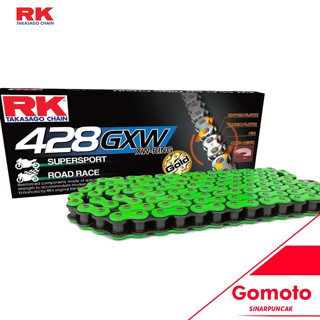 RK Takasago Chain 428GXW – GOMOTO