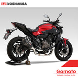 YOSHIMURA 180-38C-5F20 METAL MAGIC COVER FULL SYSTEM R-11 EXHAUST FOR YAMAHA MT-07