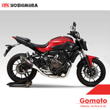 YOSHIMURA 180-38C-5F20 METAL MAGIC COVER FULL SYSTEM R-11 EXHAUST FOR YAMAHA MT-07