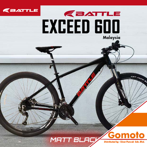 Battle Exceed 600 (Matt Black)