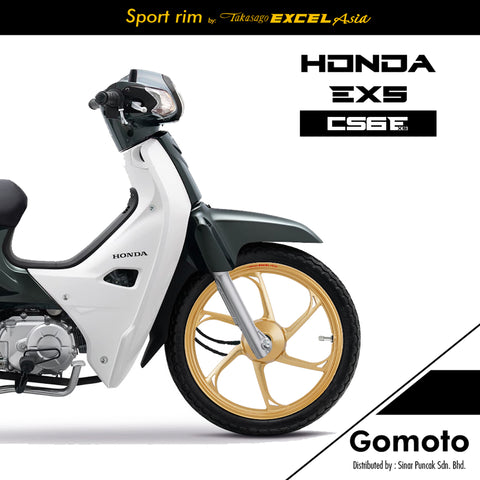 EXCEL Asia Honda EX5 Dream CS6E-X5 Sport rim ( 1.40 / 1.60 x 17" )