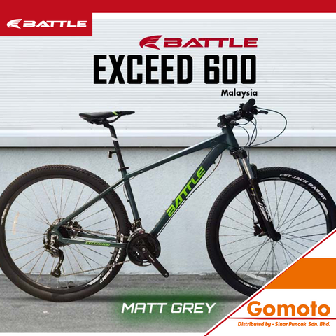 Battle Exceed 600 (Matt Grey)