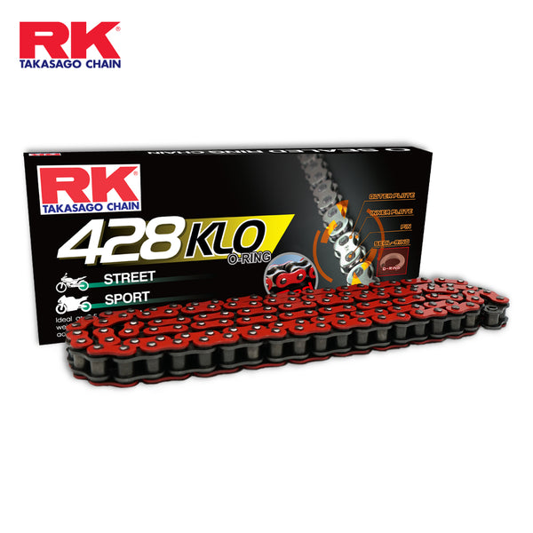 RK Takasago Chain RK428KLO Diablo Red (Limited Edition)