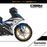 Takasago EXCEL Asia Yamaha Y15zr CS5Y-XV Sport rim ( 1.85 / 2.50 x 17" )