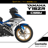 Takasago EXCEL Asia Yamaha Y15zr CS5Y-XV Sport rim ( 1.85 / 2.50 x 17" )