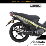 Takasago EXCEL Asia Yamaha Lagenda CS50-SX Sport rim ( 1.60 / 1.60 x 17" )